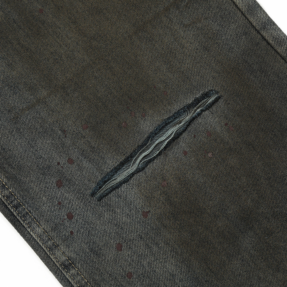 Fashion Beggar Dirty Pants Men's Jeans