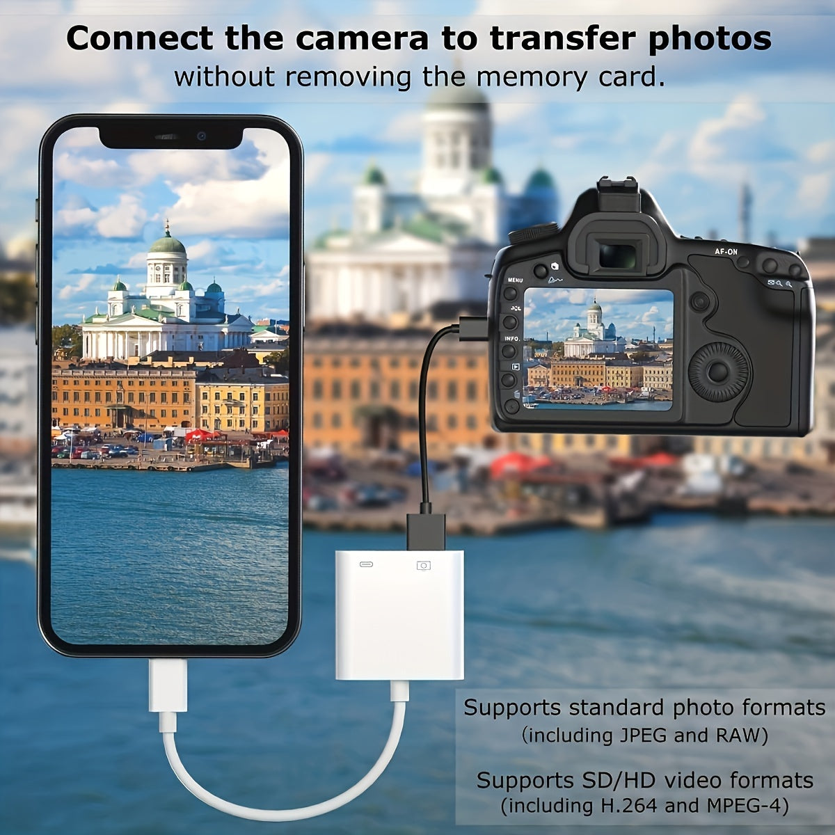 OTG Adapter For iPhone 16 15 14 13 12 Pro Max XR 8 Plus 8 Pin To USB Cable 3.0 Converter For Mouse Keyboard Camera Card Reader