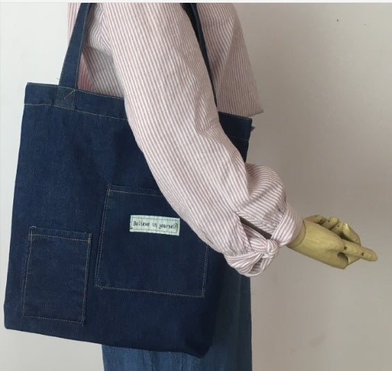 Shoulder bag shopping bag student bag Commuter Bag