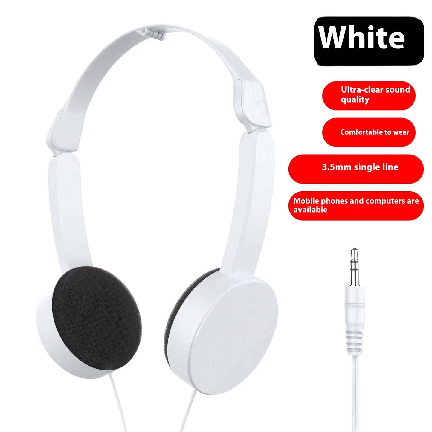 Marka Longhead Wired Wearable Earphones Sport