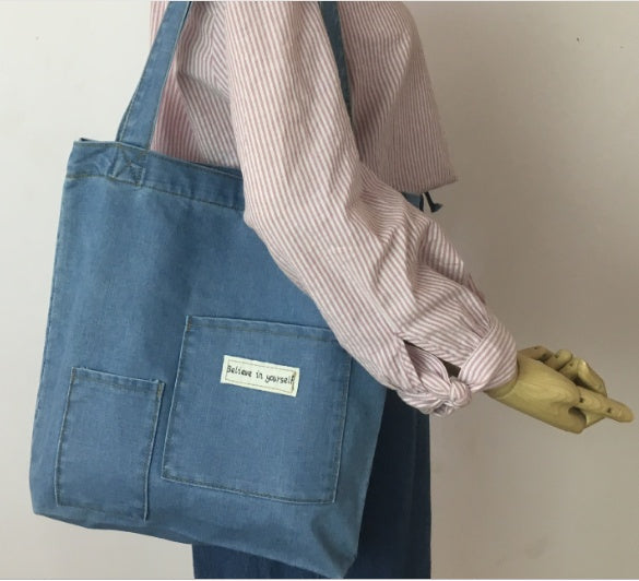 Shoulder bag shopping bag student bag Commuter Bag