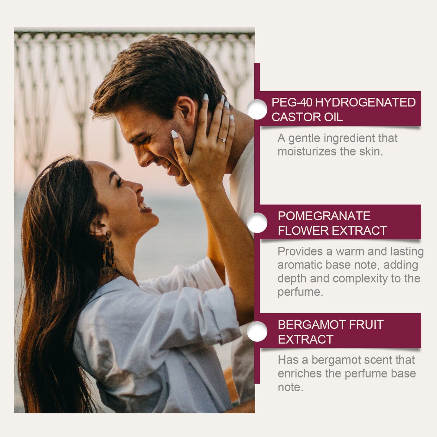 Charm Pomegranate Blossom Perfume Daily Convenience