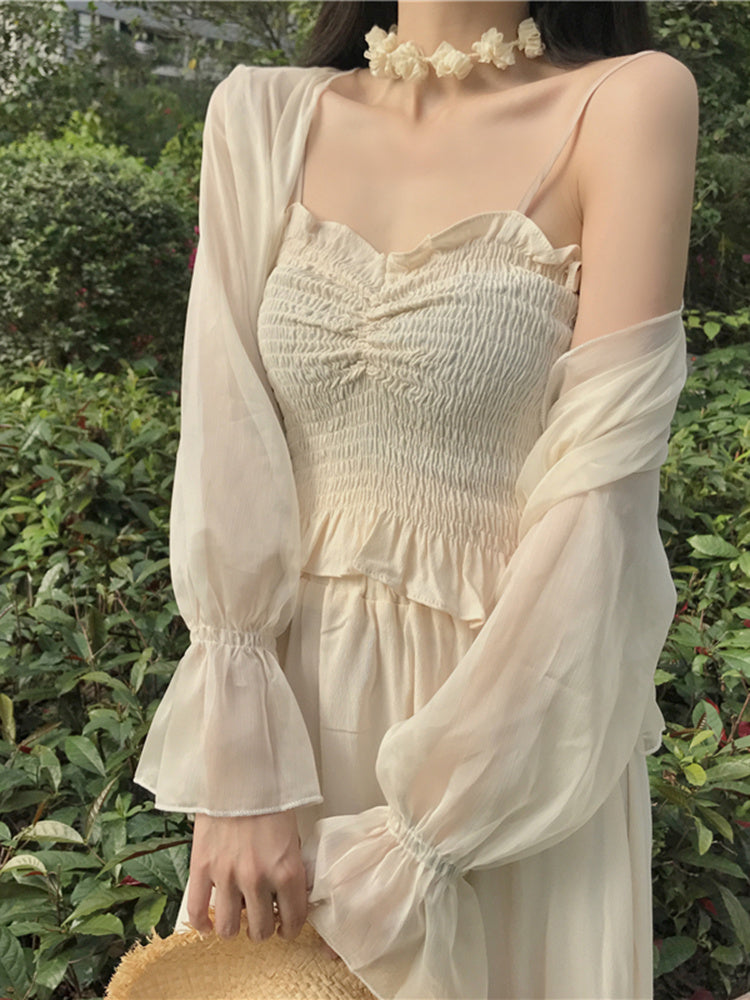 Mesh sun protection clothing