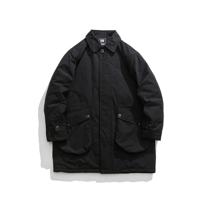 Retro Workwear Cotton-padded Clothes Couple Clothes