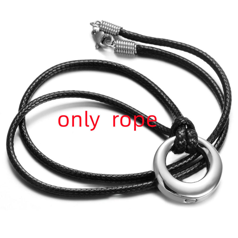 Round Perfume Bottle Pendant