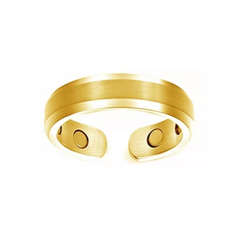 Fashion Storage Smooth Opening Adjustable Couple Ring Bracelet