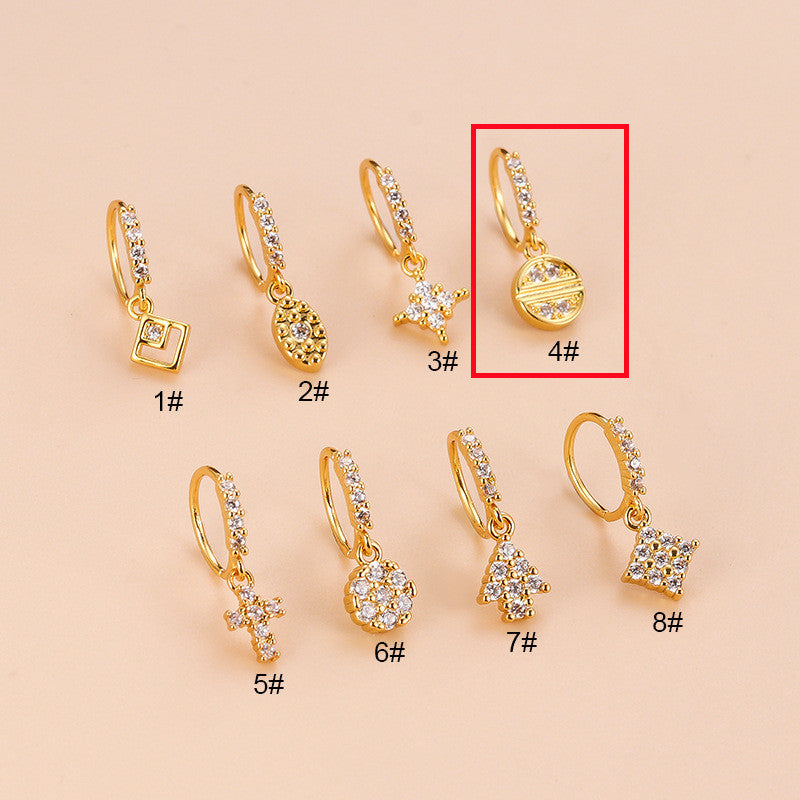 New Style Cross Nose Ring Fashion Piercing Jewelry