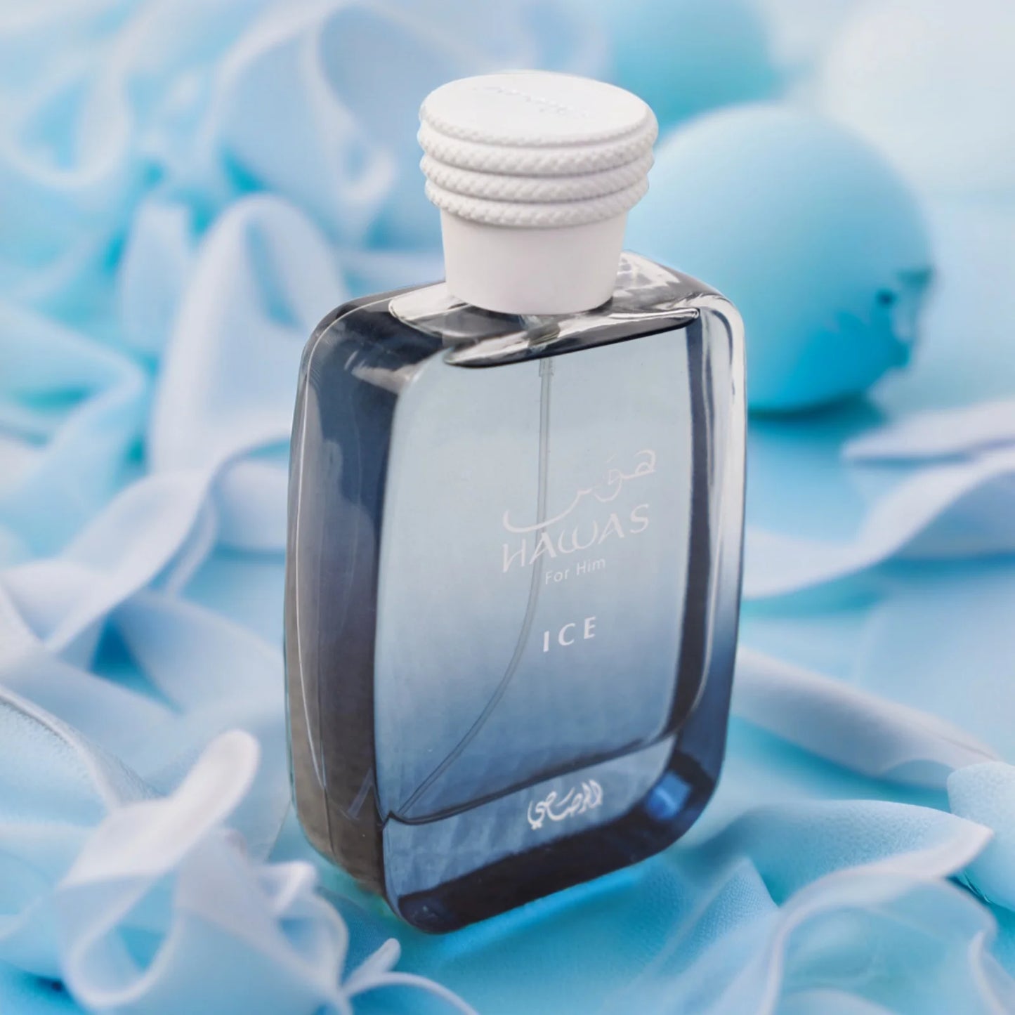 RASASI Hawas Ice Eau De Parfum Spray For Men 3.4 Oz Alcohol-Free Fragrance Ideal Christmas Gifts For Lover Makeup & Perfume