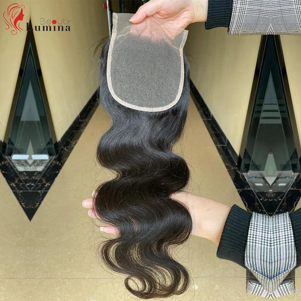 HD 13x4 Lace Frontal Closure Only Body Wave Human Hair Real HD Transparent Lace Frontals 13x4/4x4 Closure 100% Human Hair long
