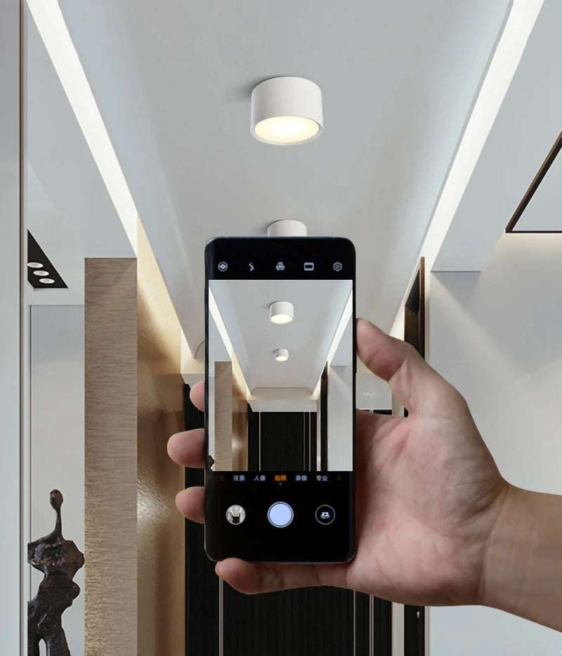 Surface Mounted 5W 7W 9W 12W 15W 18W 20W 24W LED downlight  Ceiling Lamps led spot lights Ceiling Fixtures Lighting Indoor Light