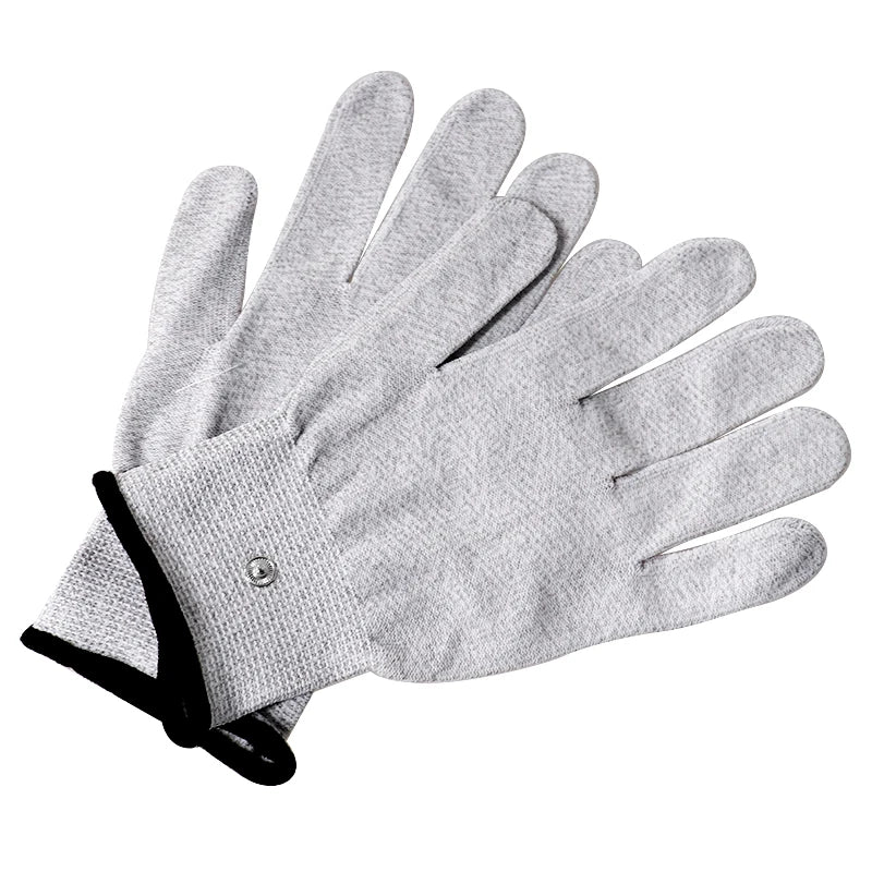 2 Way Electrode Wire Gloves 2.5mm Cable EMS Muscle Stimulator Electrode Pads TENS Unit Massage Machine Lead Wire Replacement