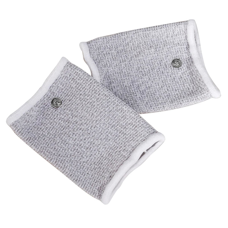 2 Way Electrode Wire Gloves 2.5mm Cable EMS Muscle Stimulator Electrode Pads TENS Unit Massage Machine Lead Wire Replacement