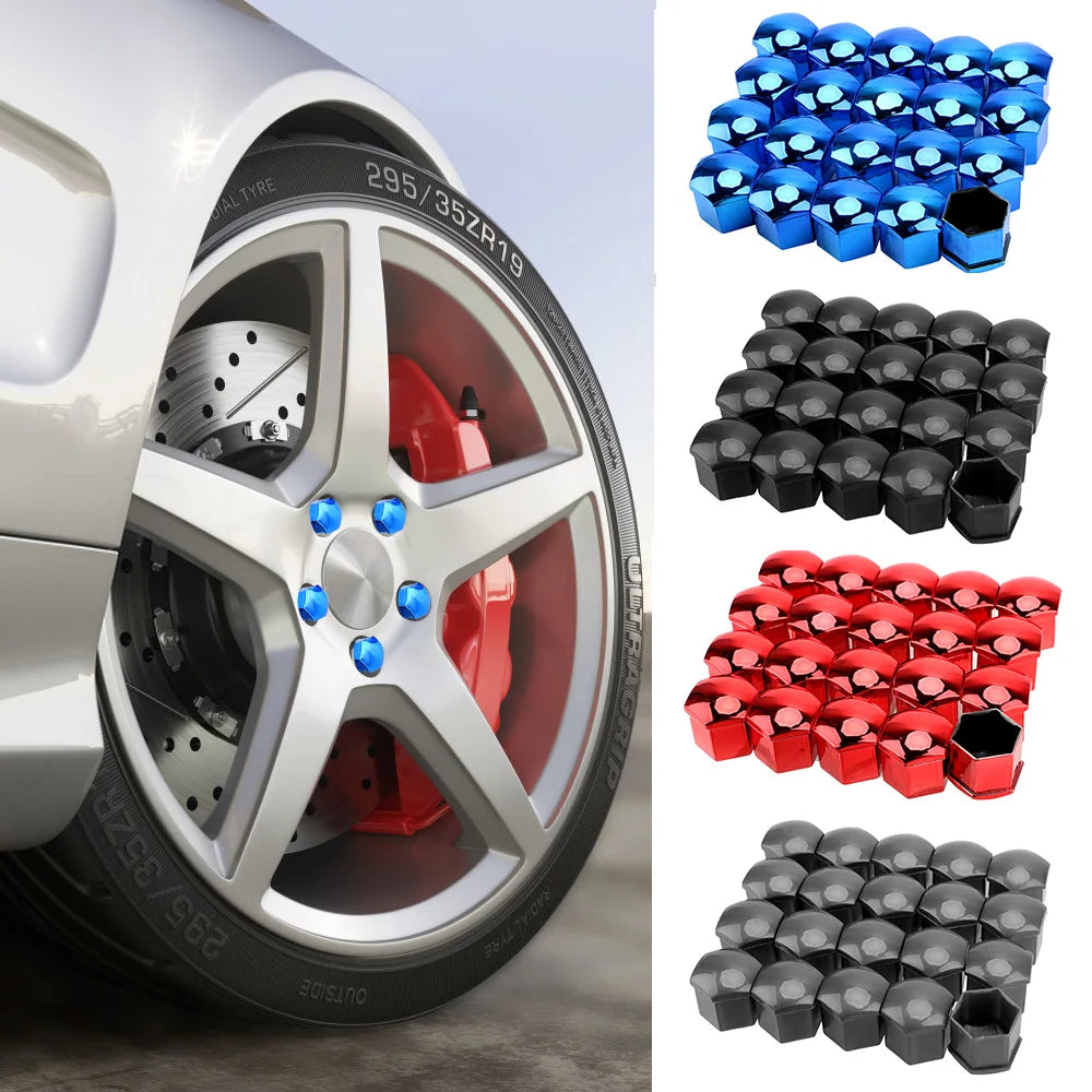 17mm Car Wheel Nut Caps Protection Covers for Chery Tiggo 8 Arrizo 5 Pro Gx 5x EQ7 Chery Tiggo 7 Pro