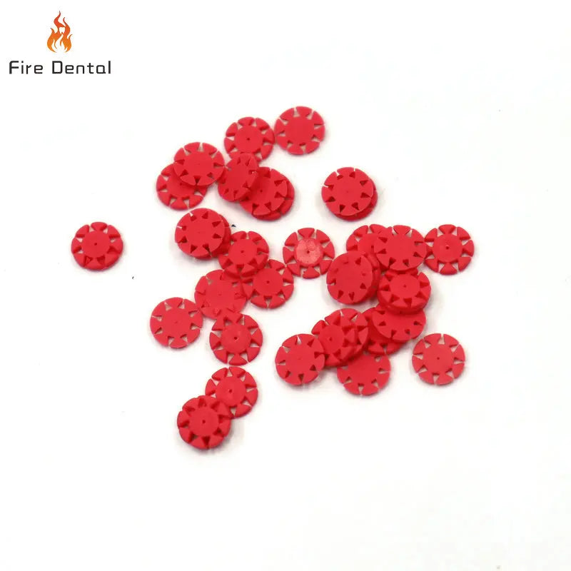 100pcs Dental Endo Files Stoppers Flower Disinfection Marking Endo Files Counters for Endodontics Files Dentistry
