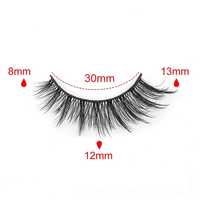 10/5 Pairs 3D Faux Mink Eyelashes Natural Thick Long False Eyelashes Dramatic Fake Lashes Makeup Extension Faux Cils maquiagem