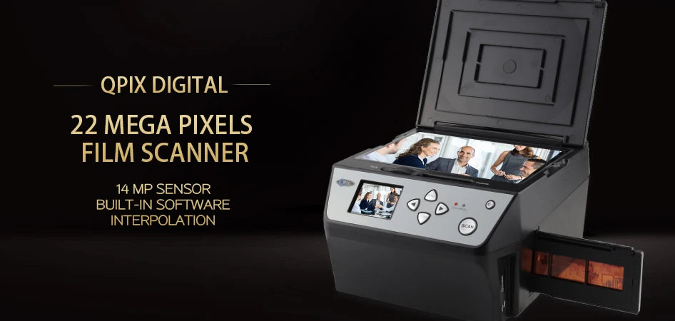 22 Mega Pixels 4 in 1 COMBO and Digital Film Scanner 135 Negative Converter Photo 35mm