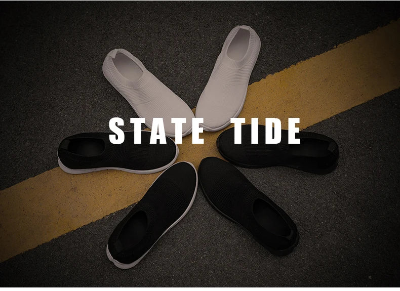 Damyuan Men Light Running Shoes Jogging Shoes Breathable Man Sneakers Slip on Loafer Shoe Men's Casual Shoes Size 46 2020