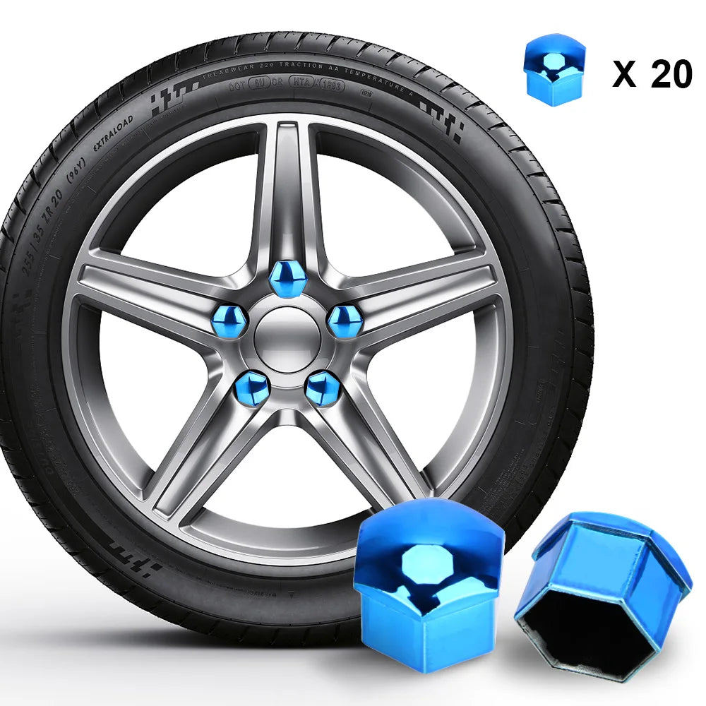 17mm Car Wheel Nut Caps Protection Covers for Chery Tiggo 8 Arrizo 5 Pro Gx 5x EQ7 Chery Tiggo 7 Pro