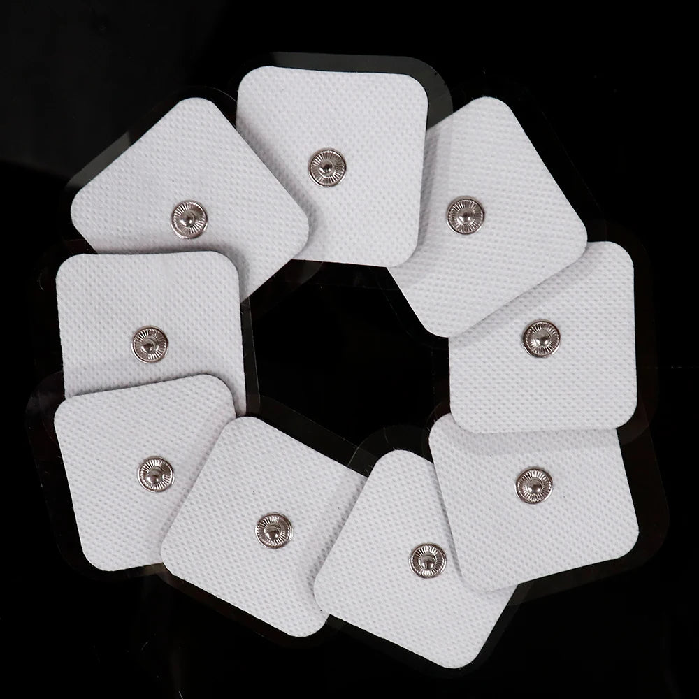 10/20PCS Electrode Pads Gel For Tens Acupuncture Physiotherapy Machine Slimming Pulse Ems Muscle Stimulator Massager Sticker
