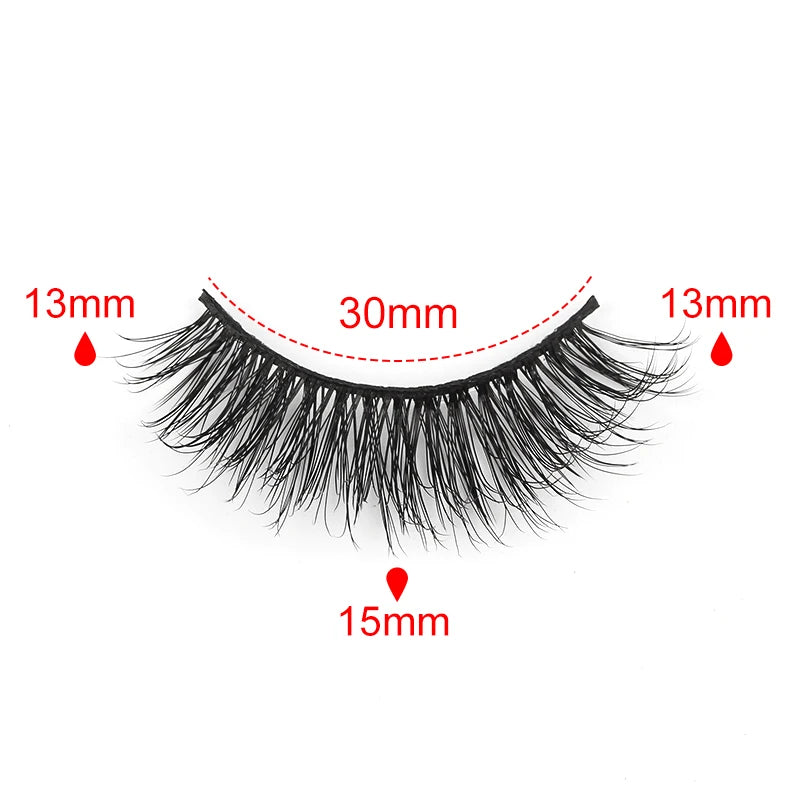 10/5 Pairs 3D Faux Mink Eyelashes Natural Thick Long False Eyelashes Dramatic Fake Lashes Makeup Extension Faux Cils maquiagem