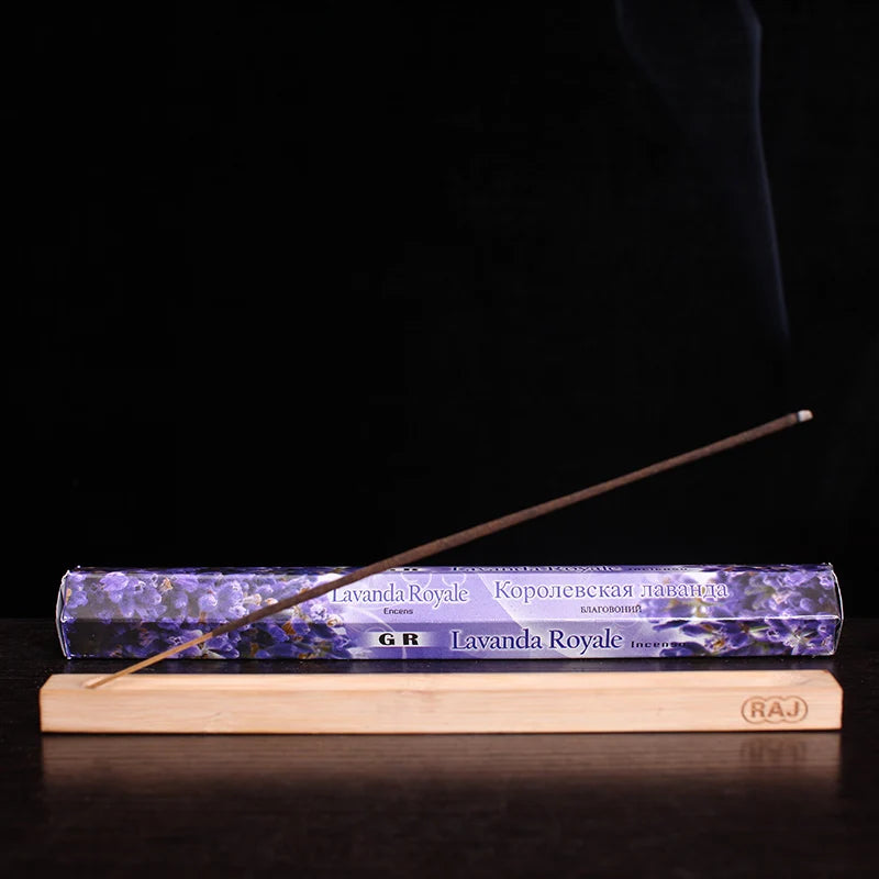 Y 20 Sticks Indian Incense White Sage Meditation Lavender Yoga Sea Breeze Love Incense Purifying Air Deodorization Aromatherapy