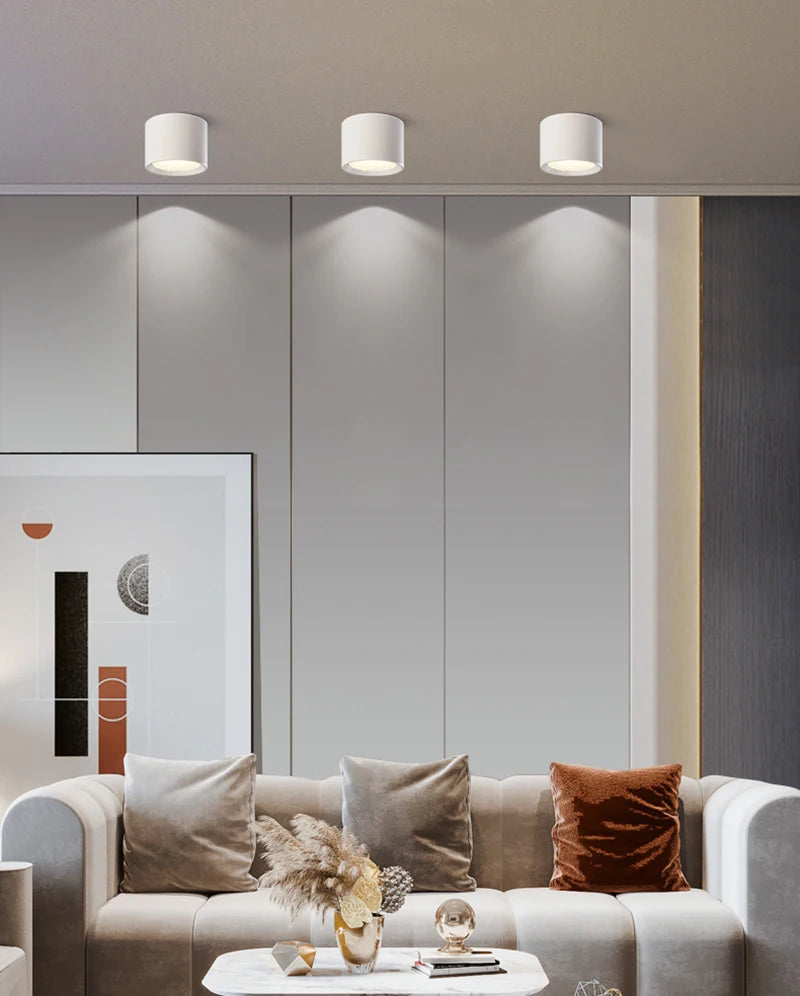 Surface Mounted 5W 7W 9W 12W 15W 18W 20W 24W LED downlight  Ceiling Lamps led spot lights Ceiling Fixtures Lighting Indoor Light