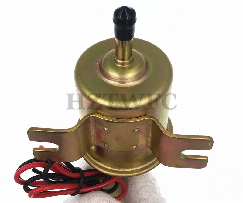 12V Electric Fuel Pump Low Pressure Bolt Fixing Wire Universal Diesel Petrol Gasoline HEP-02A For Car Carburetor Motorcycle ATV