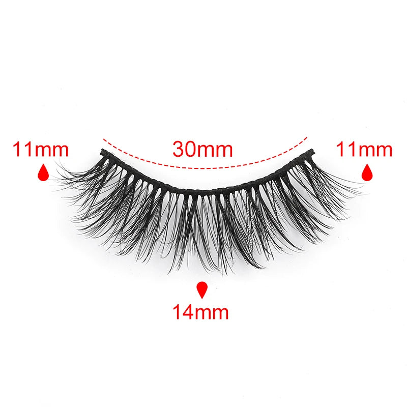 10/5 Pairs 3D Faux Mink Eyelashes Natural Thick Long False Eyelashes Dramatic Fake Lashes Makeup Extension Faux Cils maquiagem
