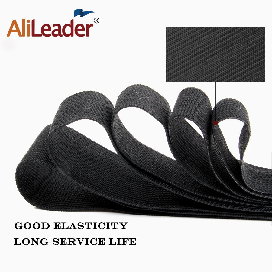 5M/roll Sewing Headband for Wig 5 Sizes Elastic Wig Band for Hold Wig Good Quality DIY Wig Accessories Wig Elastic Band