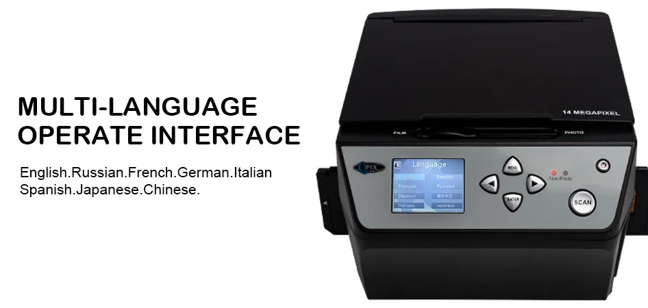 22 Mega Pixels 4 in 1 COMBO and Digital Film Scanner 135 Negative Converter Photo 35mm