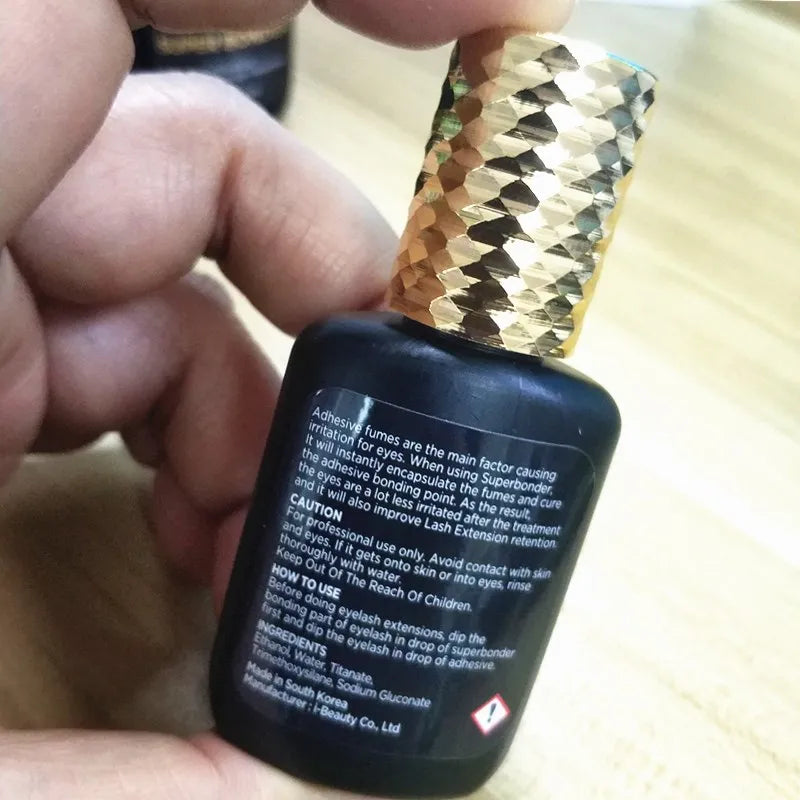 15ml IB SUPER BONDER Fixing Agent For Eyelash Extensions Primer Cure Adhesive Bonding Lashes Grafting Transparent Curing Liquid