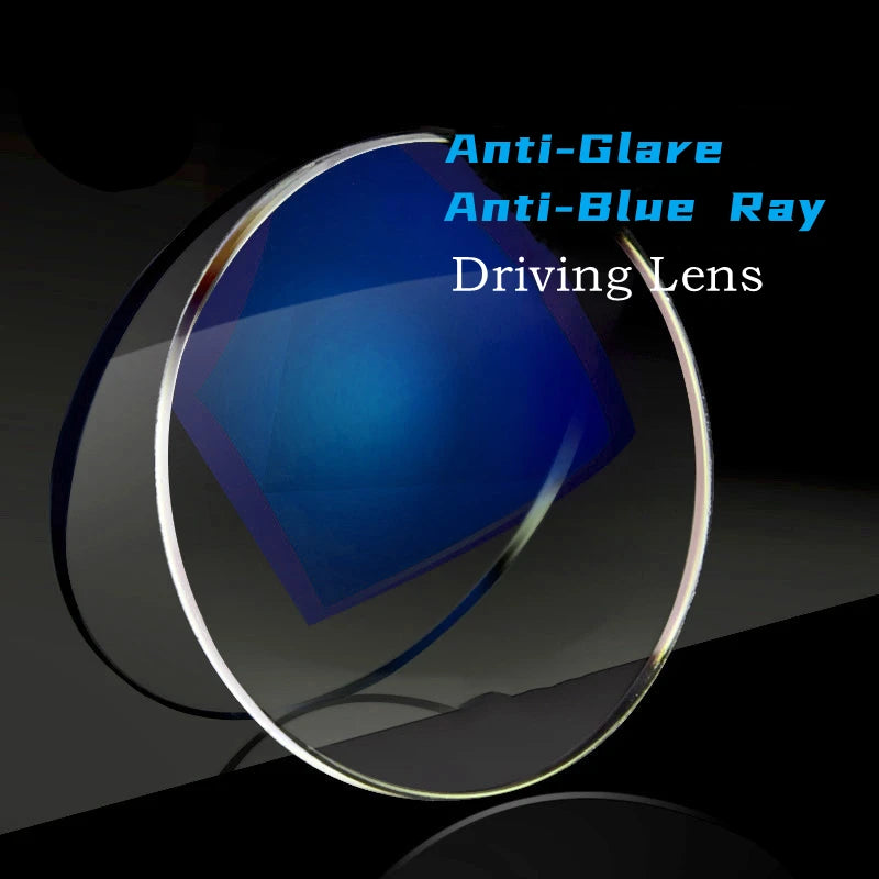 YIMARUILI 1.56 1.61 1.67 Single Vision HD CR39 Anti-reflection Anti-scratch Aspherical Anti-blue Light Anti-glare Driving Lens