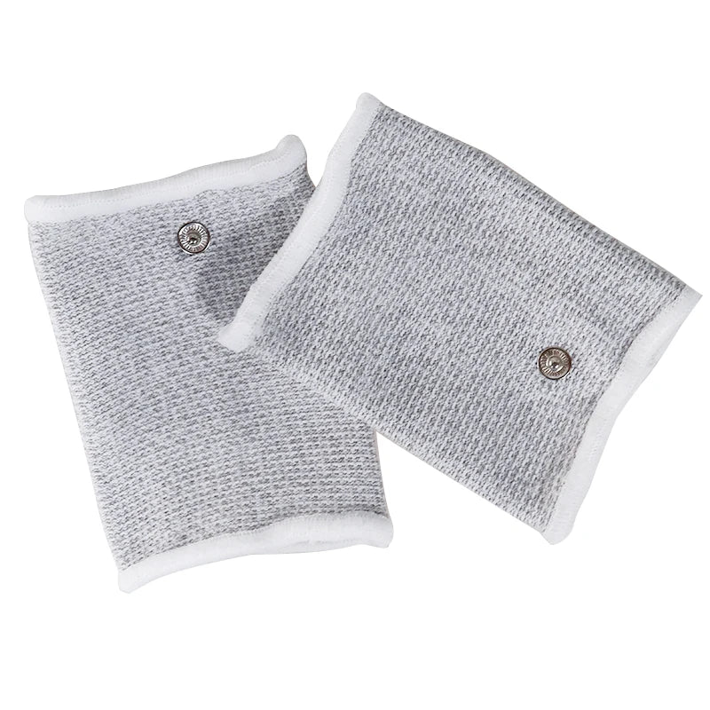 2 Way Electrode Wire Gloves 2.5mm Cable EMS Muscle Stimulator Electrode Pads TENS Unit Massage Machine Lead Wire Replacement