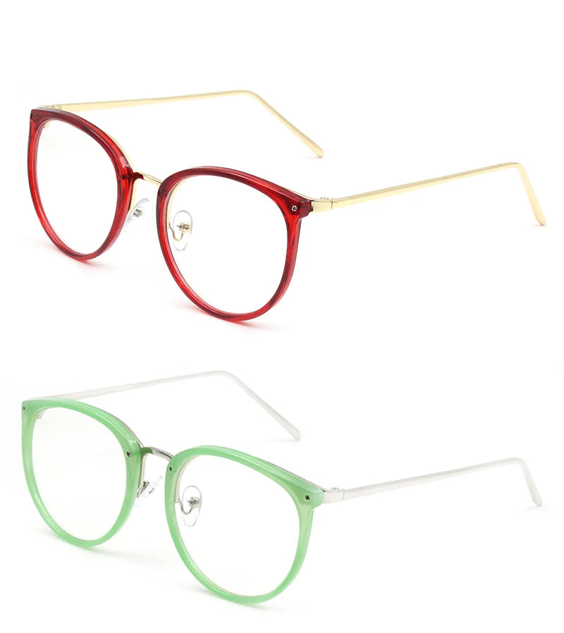 Fashion Optical Eyeglasses Frame myopia Full Rim Metal Women Spectacles Eye glasses Oculos de Grau Eyewear Prescription Eyewear