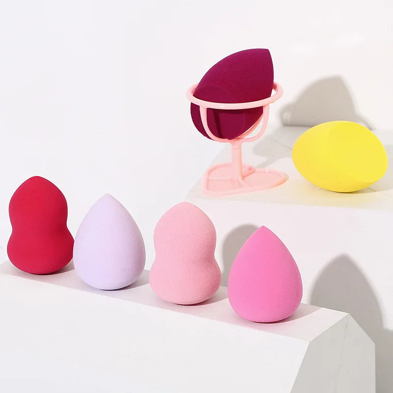 1Pc Cosmetic Puff Powder Puff Smooth Women's Makeup Foundation Sponge Beauty To Make Up Tools & Accessories Water-drop Shape
