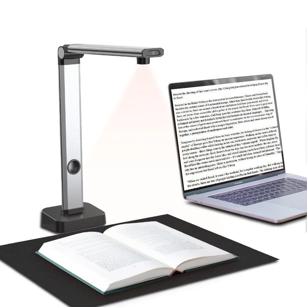 JOYUSING  L14 14MP HD Book & Document Scanner, Capture Size A3,  Multi-Language OCR, Pdf, for MAC and Window System, Home Office