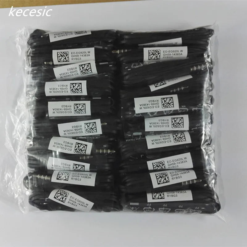 Kecesic 10 Pieces/Lot For S6 Earphone In-ear  Earpiece with Microphone for MP3 MP4 Samsung Galaxy S7 S6 Edge for s8 Earphone