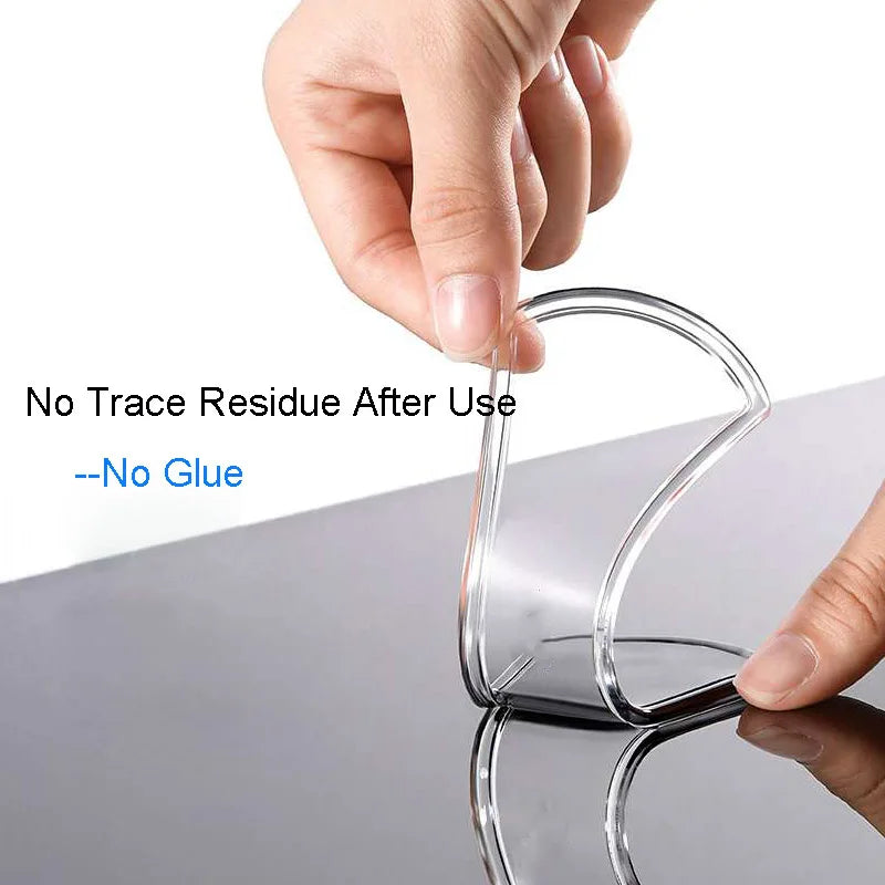 Universal Mobile Phone Holder Strong Adsorption Nano Rubber Wall Desk Sticker Paste Phone Car Holder Stand For Tablet Mount Pad