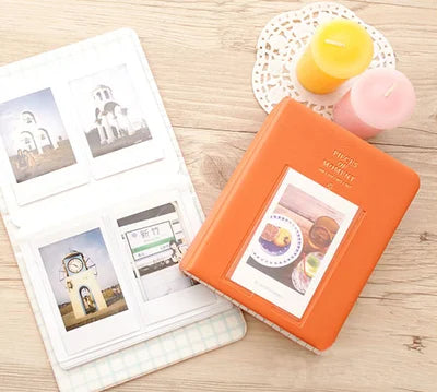 3 inch 64 Pockets For Polaroid Photo Album Mini Instant Picture Case Storage For Fujifilm Instax Mini Film 8 Korea Instax Album