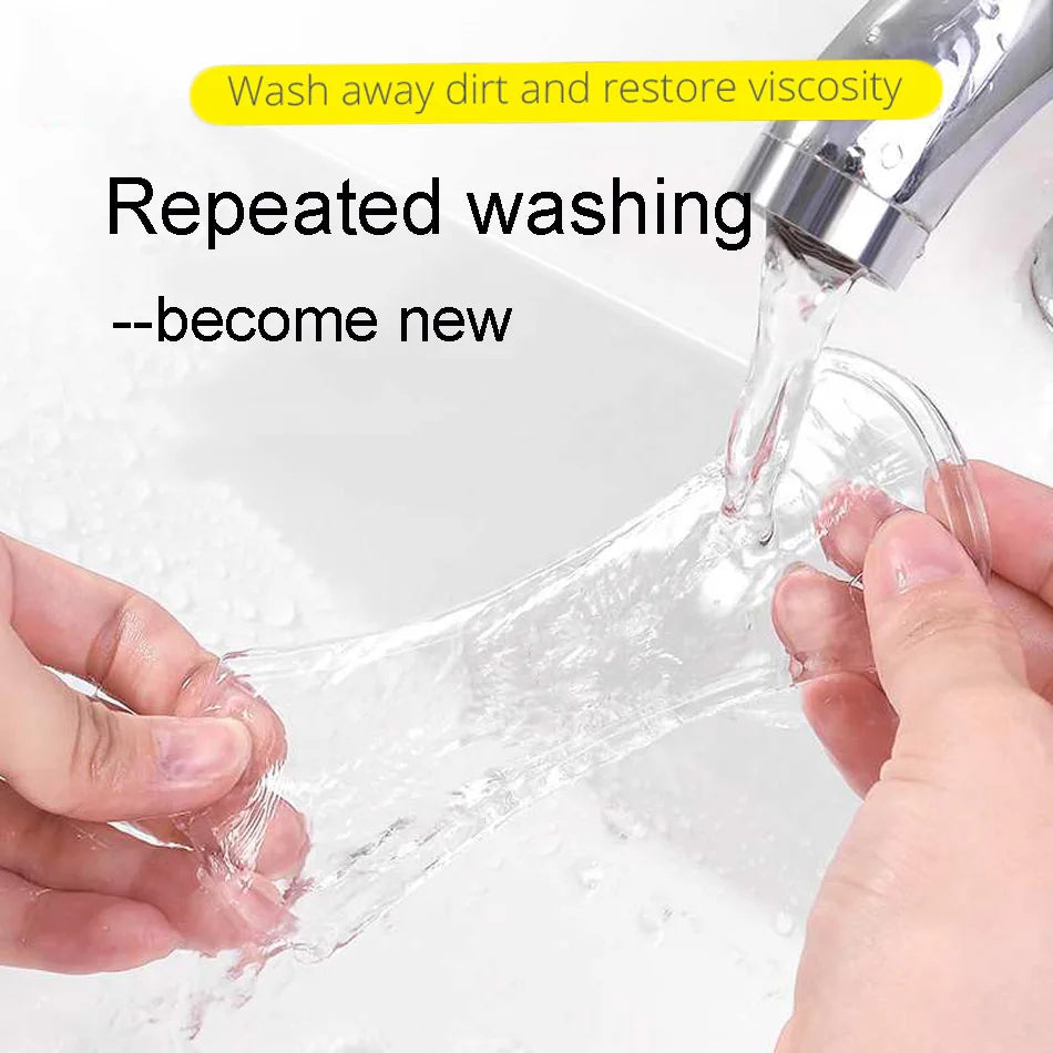 Universal Mobile Phone Holder Strong Adsorption Nano Rubber Wall Desk Sticker Paste Phone Car Holder Stand For Tablet Mount Pad