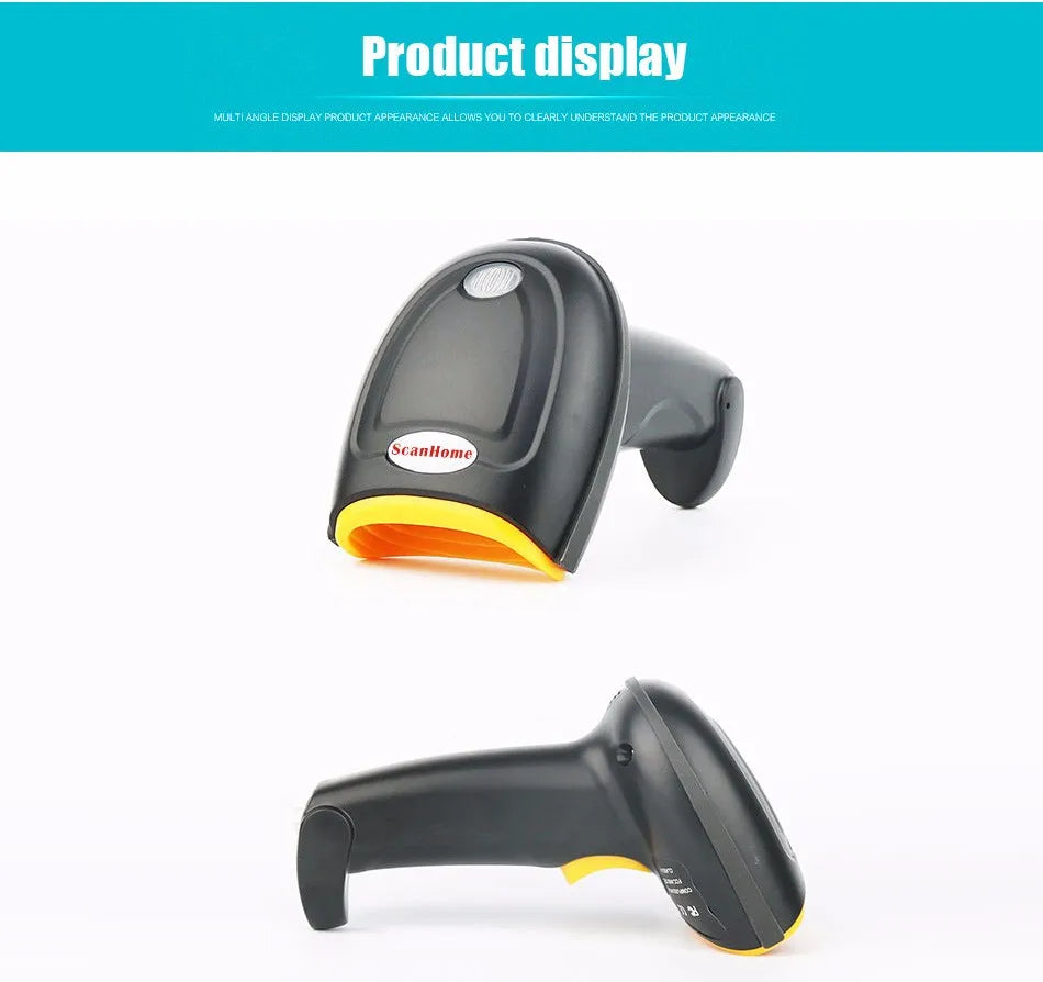 CHIYI 1D/2D Supermarket Handhel Barcode Bar Code Scanner Reader QR PDF417 Bluetooth 2.4G Wireless &Wired USB Platform