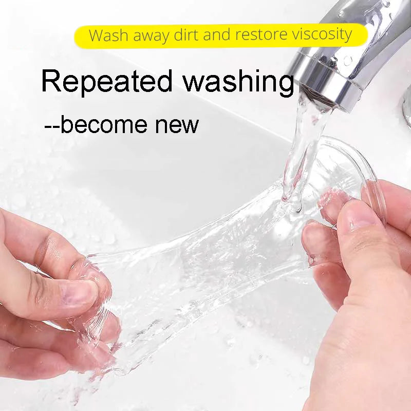 Universal Mobile Phone Holder Strong Adsorption Nano Rubber Wall Desk Sticker Paste Phone Car Holder Stand For Tablet Mount Pad