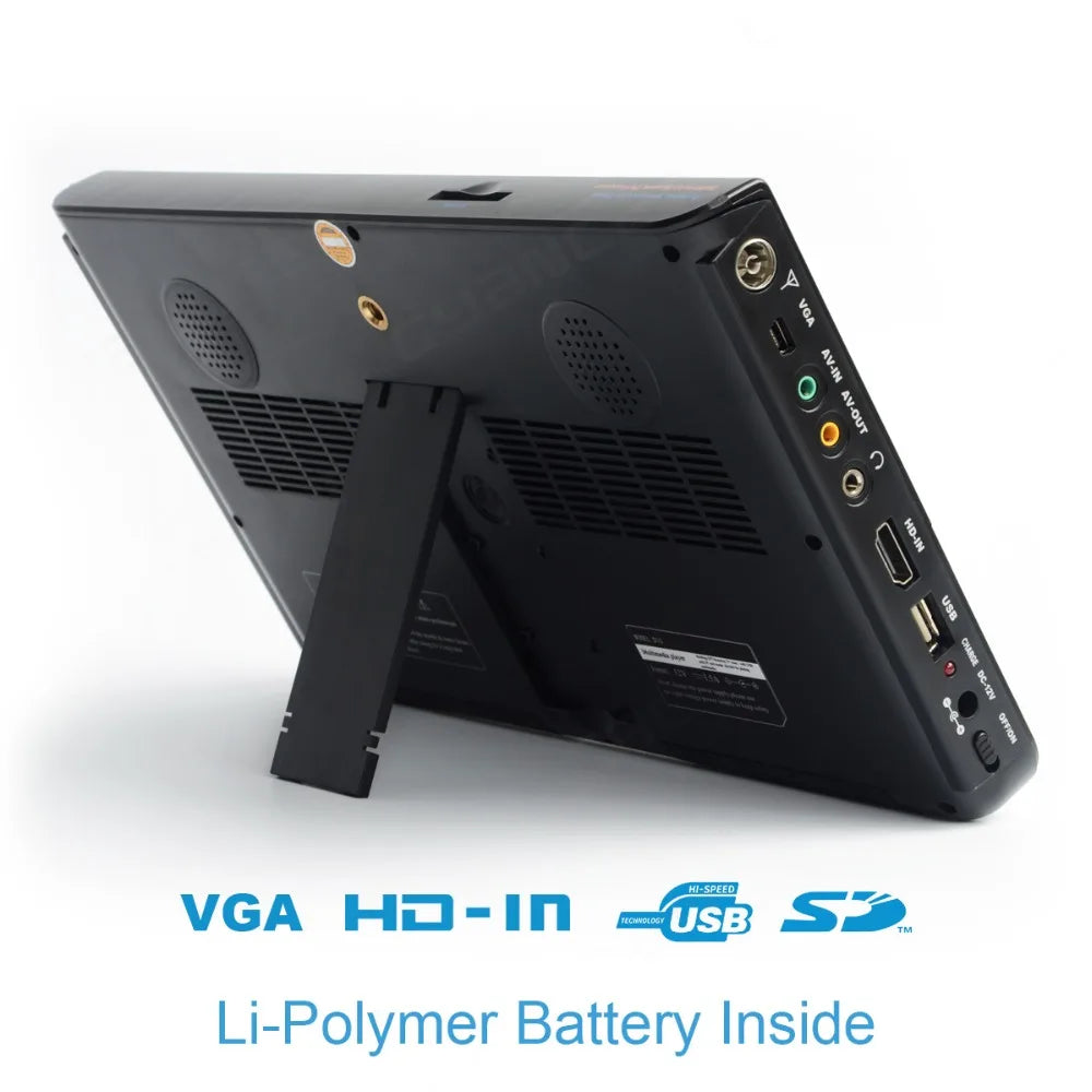 2025 LEADSTAR 10 inch HD Portable TV DVB-T2 ATSC ISDB-T tdt Digital and Analog mini small Car Television Support USB SD MP4