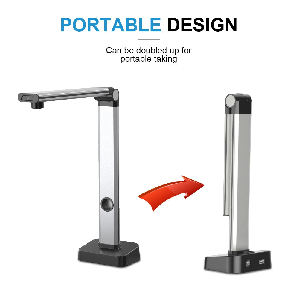 JOYUSING  L14 14MP HD Book & Document Scanner, Capture Size A3,  Multi-Language OCR, Pdf, for MAC and Window System, Home Office