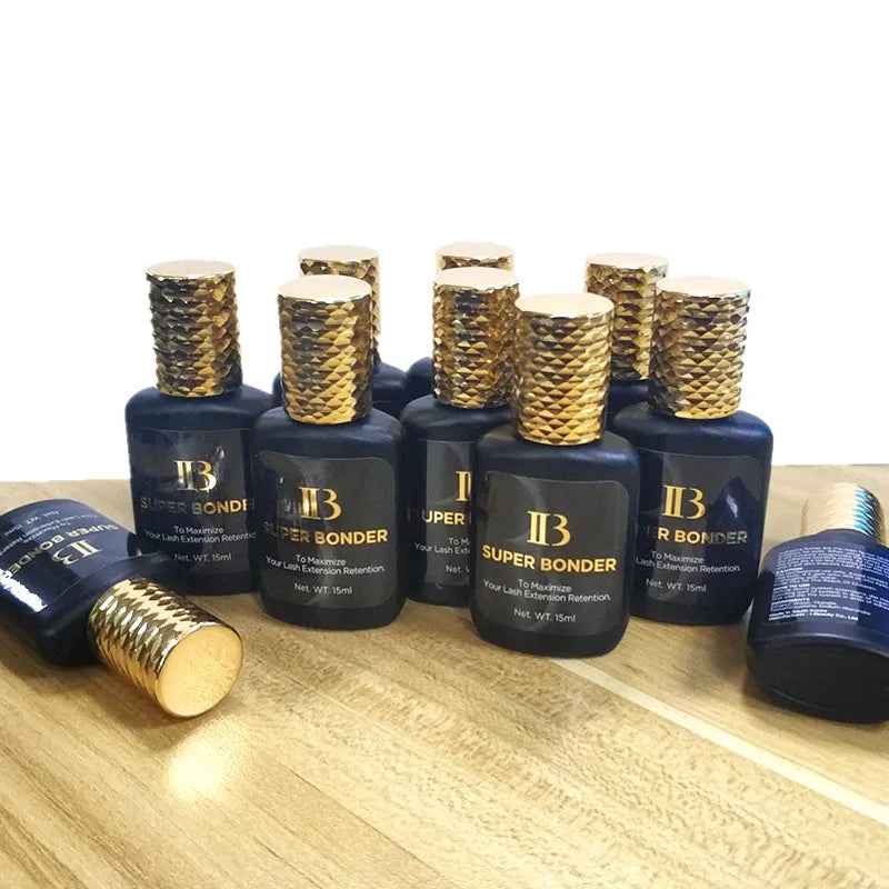 15ml IB SUPER BONDER Fixing Agent For Eyelash Extensions Primer Cure Adhesive Bonding Lashes Grafting Transparent Curing Liquid