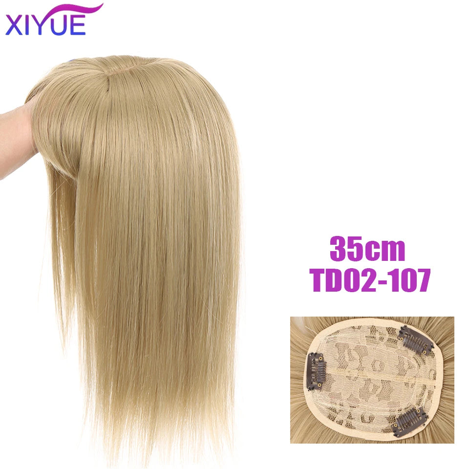 3D Bangs Invisible Seamless Head Hair Water Ripple Hair Air Bangs Head Overhead Natural Invisible Replacement Cover White Hair