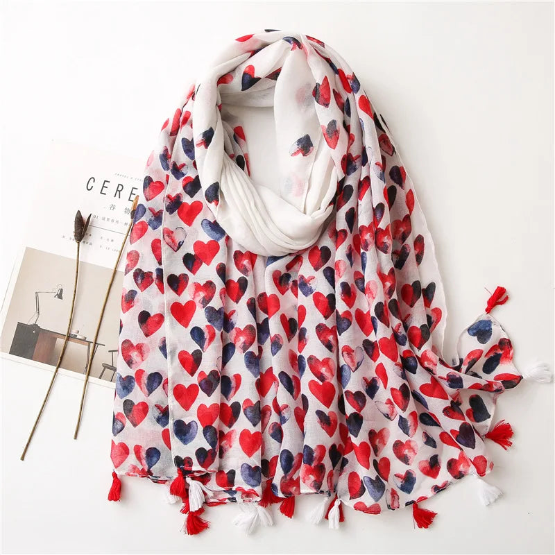 2022 New Fashion Summer Women Scarf Bohemia Flower Beach Hijab Shawls and Wraps Female Foulard Echarpe Designer Pashmina Bandana