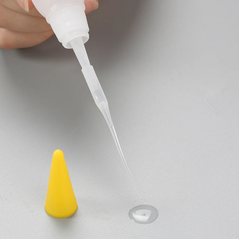 5pcs 15g Deli 502 Adhesive Super Glue Sticks Instant Dry Strong Bond Fast Repair Leather Rubber Metal Wood Glass Toys