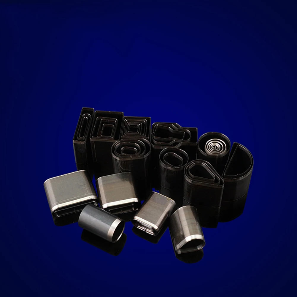 18/24/39/52/55Pcs Shaped Style One Hole Hollow Punch Cutter Set Punching Tool for Leather Belt Phone Holster Leather Craft DIY