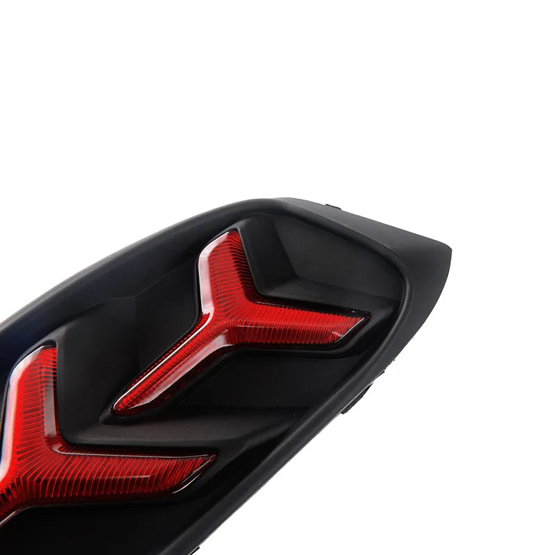 1 Pair Rear light For Honda Civic 2016 2017 2018 LED DRL Rear Bumper tail light Brake Lights turn Signal lamp reflector